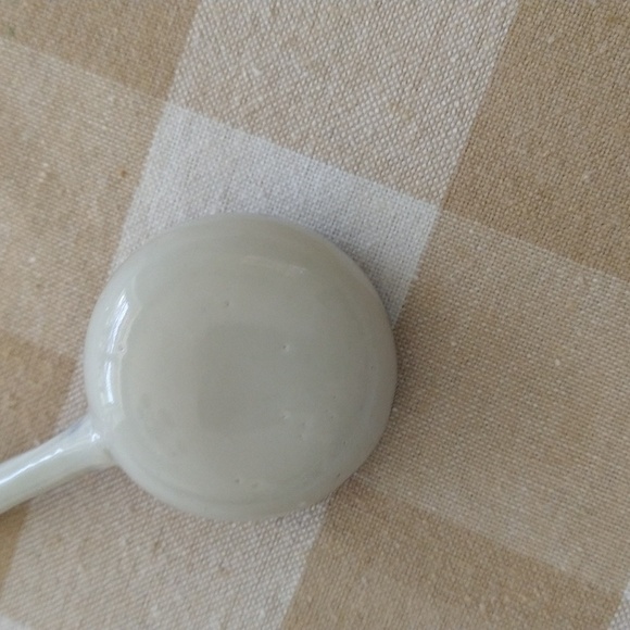 Antique transferware blue and white porcelain spoon china 5" chinoiserie - Picture 4 of 6